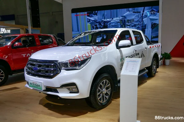 Qingling Isuzu Dacai TAGA EV 2021 Model 2WD Double Row Extended Cab Pure Electric Pickup (2) | 86Trucks
