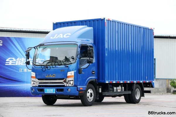 JAC Shuailing Q6 160 hp 4X2(6 wheels) 4.12m Single Row Van Light Truck Exterior (3) | 86Trucks