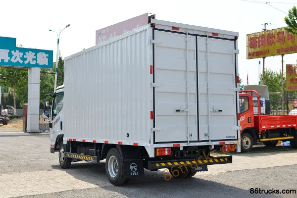 Kama Kaijie M3 Startup Edition 110 hp 4X2(6 wheels) 4.2m Single Row Van Light Truck Body (3) | 86Trucks