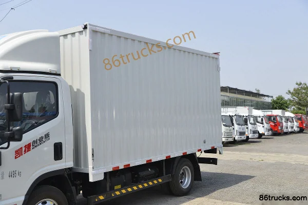 Kama Kaijie M3 Startup Edition 110 hp 4X2(6 wheels) 4.2m Single Row Van Light Truck Body (1) | 86Trucks