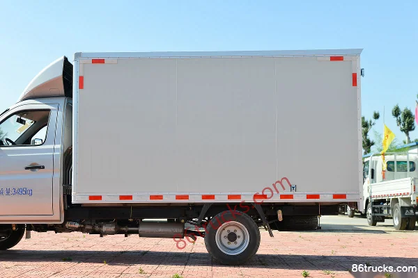 Changan Kuayue Wang X3 Comfort Edition 1.6L Gasoline 122hp 4X2(6 wheels) 3.285m Single Row Van Mini Truck (China VI) Body (2) | 86Trucks