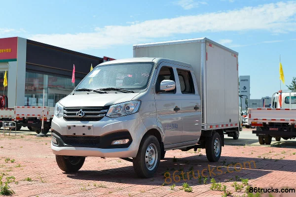 Changan Kuayue Wang X1 Standard Edition 1.3L Gasoline 91 hp 4X2(6 wheels) 2.185m Double Row Van Truck (China VI) Exterior (3) | 86Trucks