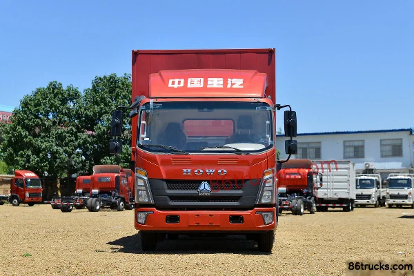 Sinotruk HOWO Tongshuai 160 ch 4X2(6 roues) camion léger fourgon à cabine simple 4,15 m (China VI) Extérieur (2) | 86Trucks