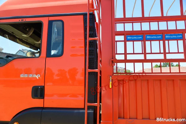 Sinotruk SitrakSITRAK G5 camion moyen 240 ch 4X2(6 roues) 6.8 m camion porteur à ridelles Carrosserie (3) | 86Trucks