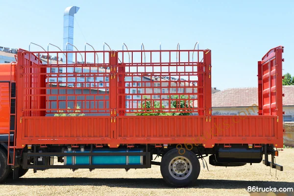 Sinotruk SitrakSITRAK G5 camion moyen 240 ch 4X2(6 roues) 6.8 m camion porteur à ridelles Carrosserie (2) | 86Trucks