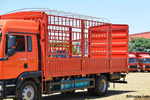 Sinotruk SitrakSITRAK G5 camion moyen 240 ch 4X2(6 roues) 6.8 m camion porteur à ridelles Carrosserie (1) | 86Trucks