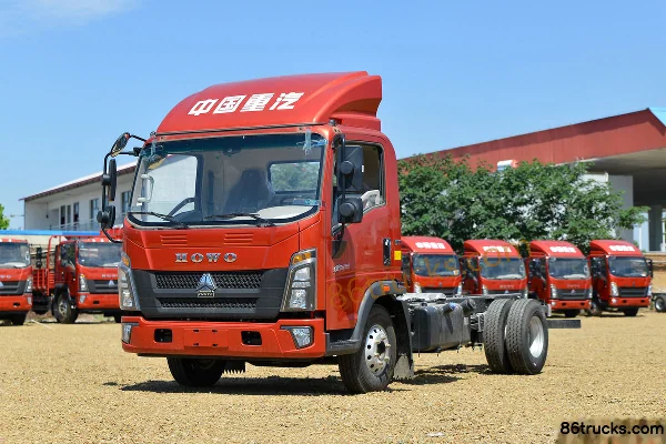 Sinotruk HOWO Tongshuai 160 ch 4X2(6 roues) camion léger à grille à cabine simple 4,15 m (boîte WLY 6 vitesses) Extérieur (3) | 86Trucks