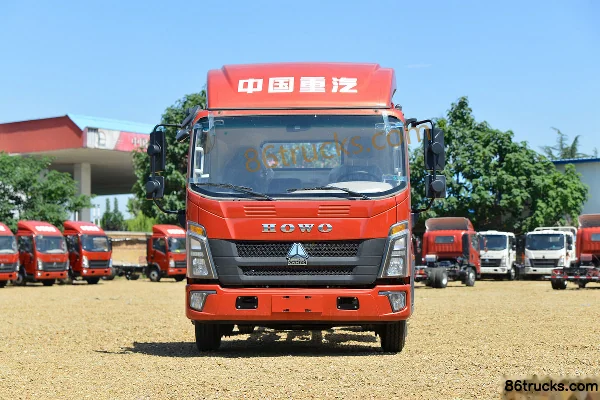 Sinotruk HOWO Tongshuai 160 ch 4X2(6 roues) camion léger à grille à cabine simple 4,15 m (boîte WLY 6 vitesses) Extérieur (2) | 86Trucks