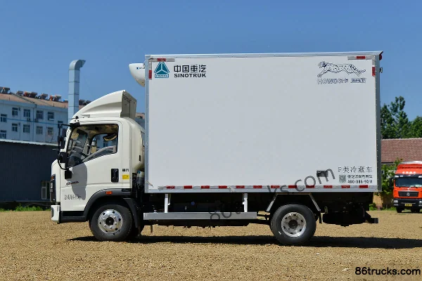 Sinotruk HOWO Tongshuai 160 ch 4X2(6 roues) camion frigorifique 4,1 m (China VI) (frigo Luye) Extérieur (3) | 86Trucks