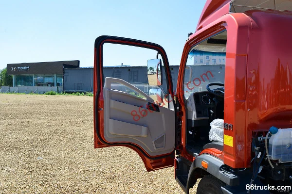 Sinotruk HOWO Tongshuai 160 ch 4X2(6 roues) camion léger à grille à cabine simple 4,15 m (boîte WLY 6 vitesses) (1) | 86Trucks