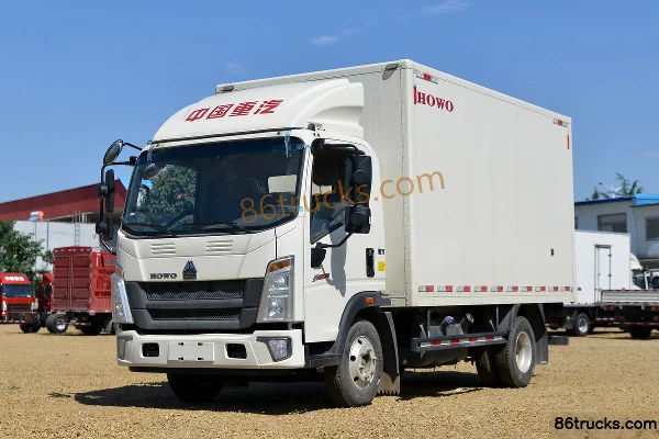 Sinotruk HOWO Tongshuai 130 hp 4X2(6 wheels) 4.15m single-row van light truck (ratio 4.333) Exterior (3) | 86Trucks
