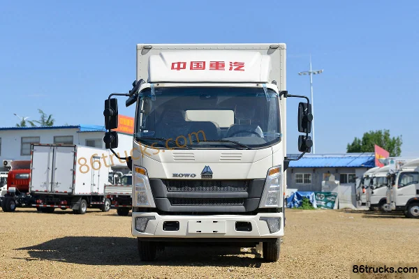 Sinotruk HOWO Tongshuai 130 hp 4X2(6 wheels) 4.15m single-row van light truck (ratio 4.333) Exterior (2) | 86Trucks