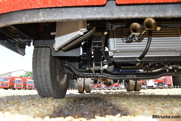 Sinotruk HOWO Tongshuai 160 ch 4X2(6 roues) camion léger à grille à cabine simple 4,15 m (boîte WLY 6 vitesses) Châssis (2) | 86Trucks