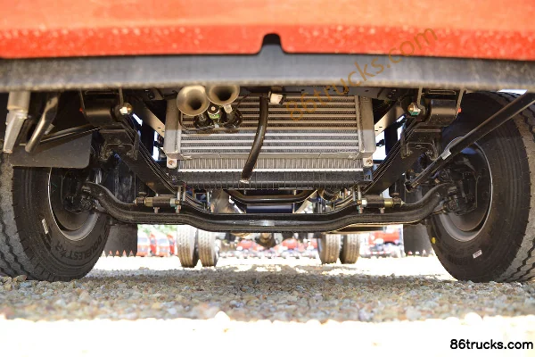 Sinotruk HOWO Tongshuai 160 ch 4X2(6 roues) camion léger à grille à cabine simple 4,15 m (boîte WLY 6 vitesses) Châssis (1) | 86Trucks