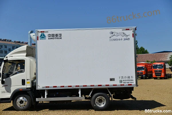 Sinotruk HOWO Tongshuai 160 ch 4X2(6 roues) camion frigorifique 4,1 m (China VI) (frigo Luye) Carrosserie (1) | 86Trucks