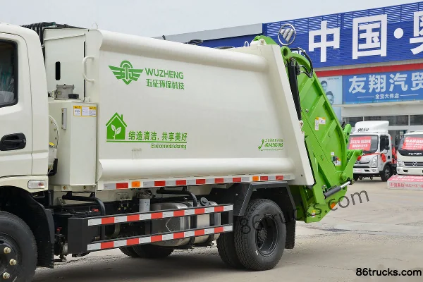 Feidi V2 130hp 4X2(6 wheels) Compressed Garbage Truck (China VI) (Wuzheng Brand) Body (1) | 86Trucks