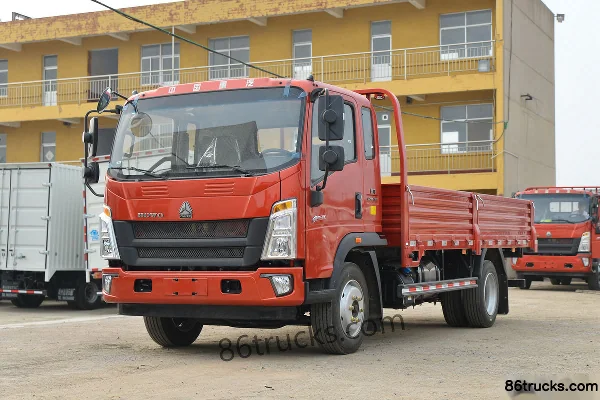 Sinotruk HOWO Hanjiang 160hp 4X2(6 wheels) 5.2m Cab-over Cargo Truck (China VI) Exterior (3) | 86Trucks