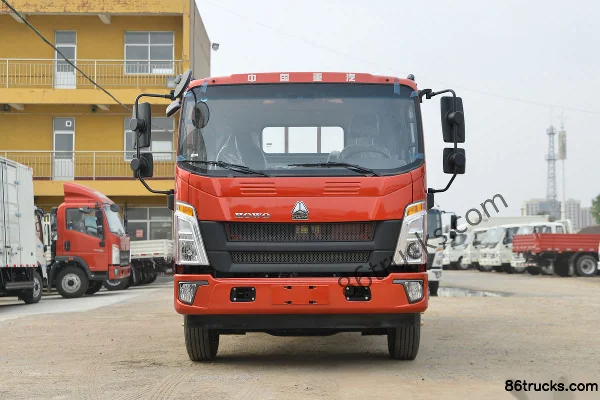 Sinotruk HOWO Hanjiang 160hp 4X2(6 wheels) 5.2m Cab-over Cargo Truck (China VI) Exterior (2) | 86Trucks