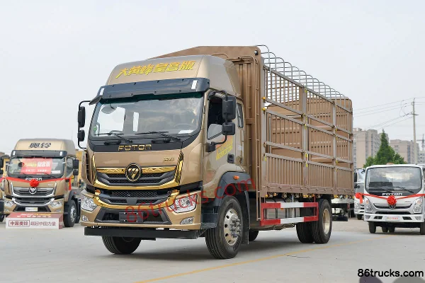 Foton Aoling Dahuangfeng Palais Edition 245 ch 4X2(6 roues) camion porteur à ridelles à cabine avancée 6,8 m (China VI) Extérieur (3) | 86Tr