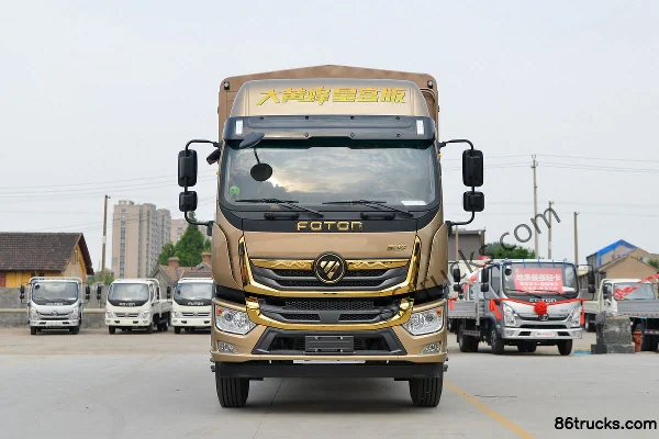 Foton Aoling Dahuangfeng Palais Edition 245 ch 4X2(6 roues) camion porteur à ridelles à cabine avancée 6,8 m (China VI) Extérieur (2) | 86Tr