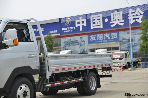 Sinotruk HOWO Xiaoshuai 130hp 4X2(6 wheels) 3.95m single-row flatbed mini truck (hydraulic brakes) Body (1) | 86Trucks