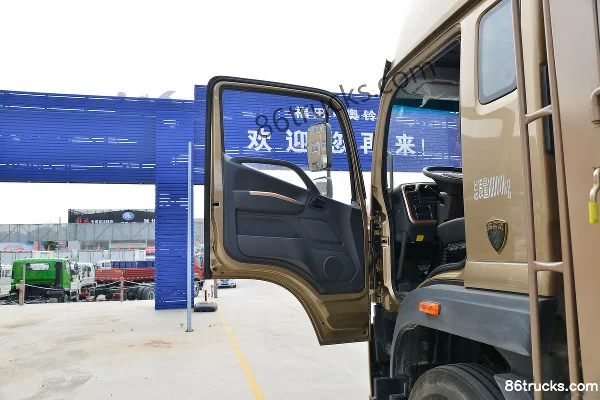 Foton Aoling Dahuangfeng Palais Edition 245 ch 4X2(6 roues) camion porteur à ridelles à cabine avancée 6,8 m (China VI) (1) | 86Trucks