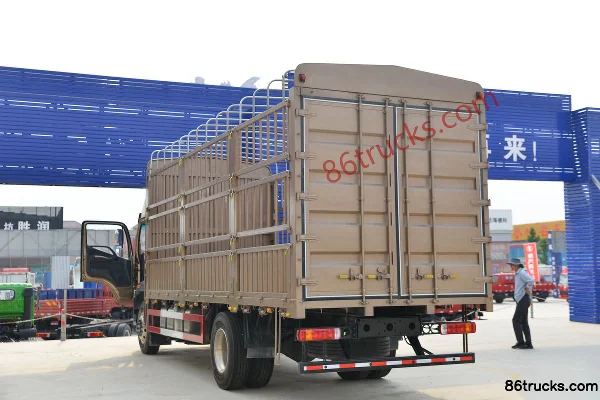Foton Aoling Dahuangfeng Palais Edition 245 ch 4X2(6 roues) camion porteur à ridelles à cabine avancée 6,8 m (China VI) Carrosserie (3) | 86
