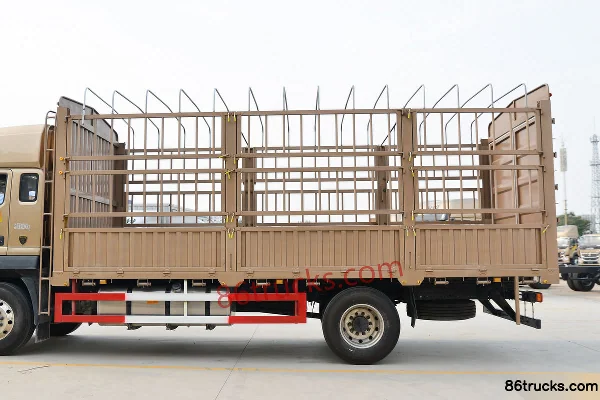 Foton Aoling Dahuangfeng Palais Edition 245 ch 4X2(6 roues) camion porteur à ridelles à cabine avancée 6,8 m (China VI) Carrosserie (2) | 86