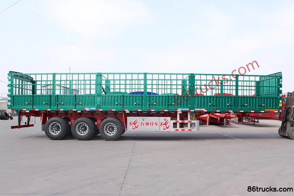 Jiuzhou Trailer Jiuzhou Trailer 13m Stake Semi-trailer