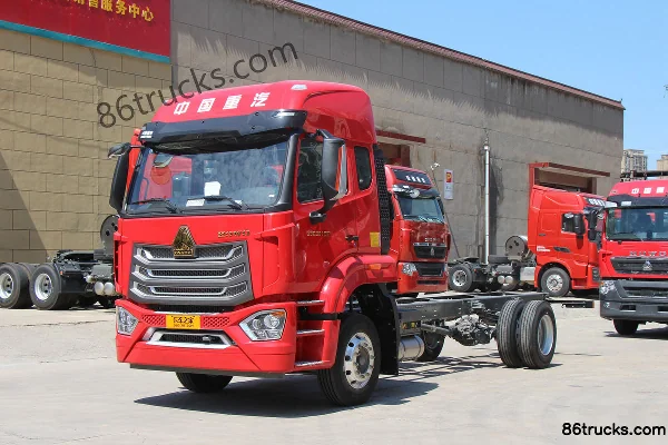 Sinotruk HOWO N5G Medium Truck 250 hp 4X2(6 wheels) 6.75m Flatbed Cargo Truck (China VI) Exterior (3) | 86Trucks