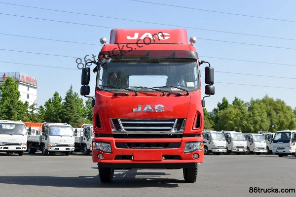 JAC Dewos V9 Grand Taureau d'Or 220 ch 4X2(6 roues) 6,8 m camion porteur fourgon (toit surélevé) Extérieur (2) | 86Trucks