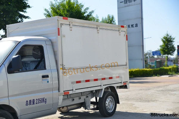 Wuling Rongguang Mini Truck 1.5L 107 hp 4X2(6 wheels) gasoline 2.285m single-row wing-opening box mini truck Body (1) | 86Trucks