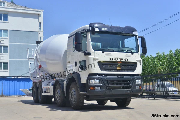 Sinotruk HOWO TX 340 hp 8X4(12 wheels) 7.5 cubic meter concrete mixer truck Exterior