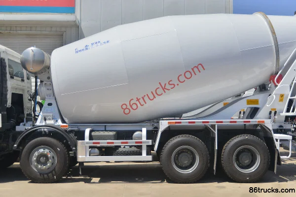 Sinotruk HOWO TX 340 hp 8X4(12 wheels) 7.5 cubic meter concrete mixer truck Body (1) | 86Trucks