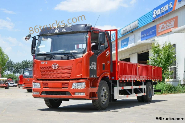 FAW Jiefang J6L medium truck Super Value Edition 180 hp 4X2(6 wheels) 6.2m flatbed truck Exterior (3) | 86Trucks
