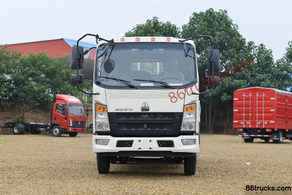 Sinotruk HOWO Tongshuai 110 hp 4X2(6 wheels) 3.65m half-row panel light truck Exterior (2) | 86Trucks