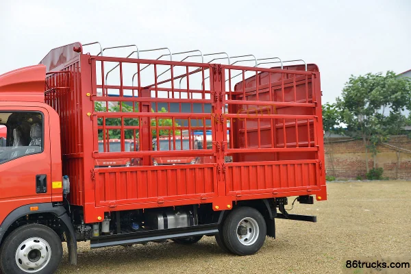 Sinotruk HOWO Dream Classic 116hp 4X2(6 wheels) 4.15m single row stake truck Body (2) | 86Trucks