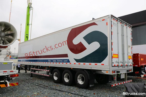 Hailimeda semi-remorque frigorifique 13,6 m (monopneu) Extérieur (2) | 86Trucks