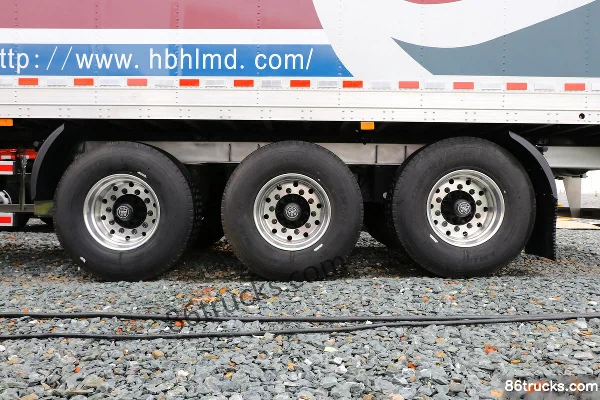 Hailimeda semi-remorque frigorifique 13,6 m (monopneu) Châssis (3) | 86Trucks