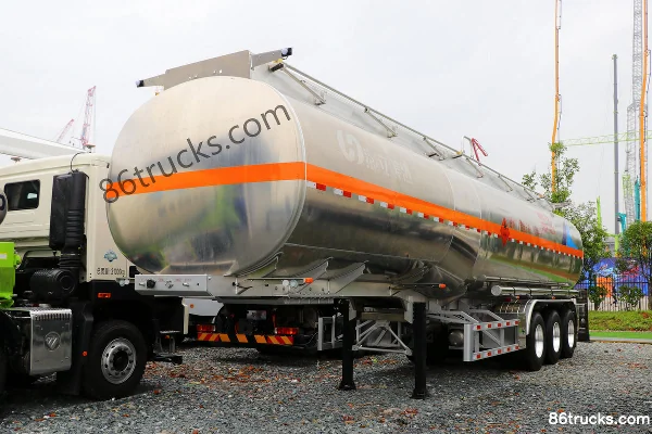 Hailimeda semi-remorque citerne à huile en aluminium 48 m³ Extérieur (2) | 86Trucks