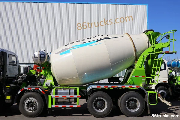 Foton Auman Planet 350 hp 8X4(12 wheels) 7.99 m³ concrete mixer truck (China VI) (Leisa brand) Body (1) | 86Trucks