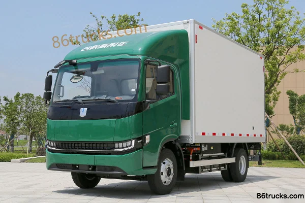 FARIZON Xingzhi H8E 4.495T 4.14m Single Row Pure Electric Box Light Truck 4X2(6 wheels) Exterior (3) | 86Trucks