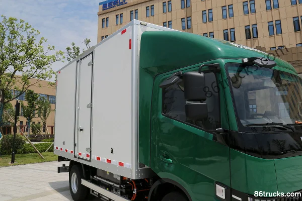 FARIZON Xingzhi H8E 4.495T 4.14m Single Row Pure Electric Box Light Truck 4X2(6 wheels) Body (2) | 86Trucks
