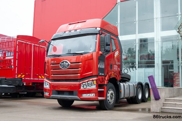 FAW Jiefang J6P Heavy Truck Quality & Benefit Edition 2.0+ 460 hp 6X4(10 wheels) Tractor Truck Exterior (3) | 86Trucks