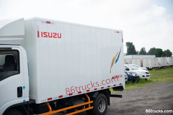 Jiangxi Isuzu Yifang EC5 Standard Edition 116 hp 4X2(6 wheels) 4.2m single-row van truck (China VI) Body (1) | 86Trucks