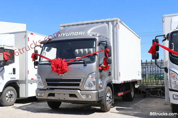 Hyundai Commercial Vehicle Shengtu 150hp 4X2(6 wheels) 4.17m automatic single-row van light truck (China VI) Exterior (3) | 86Trucks