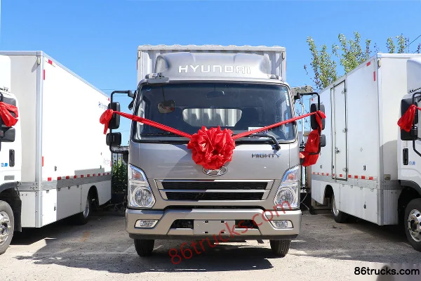 Hyundai Commercial Vehicle Shengtu 150hp 4X2(6 wheels) 4.17m automatic single-row van light truck (China VI) Exterior (2) | 86Trucks