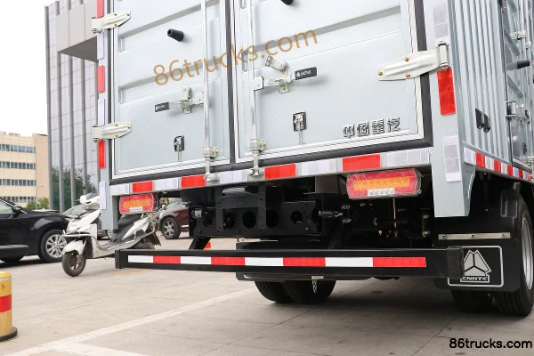Sinotruk HOWO Xiaojiang 127 hp 4X2(6 wheels) 3.6m Single Row Van Truck Body (1) | 86Trucks