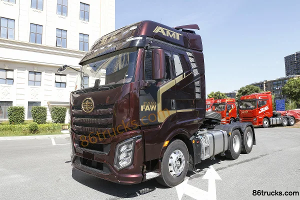 FAW Jiefang J6V Heavy Truck 6X4(10 wheels) AMT automatic tractor truck (China VI) (high top flat floor) Exterior (3) | 86Trucks