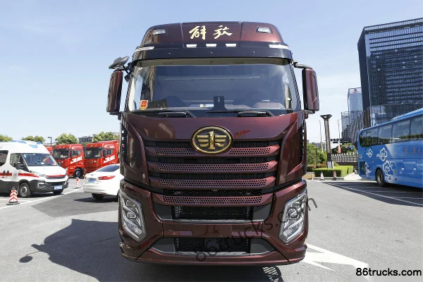 FAW Jiefang J6V Heavy Truck 6X4(10 wheels) AMT automatic tractor truck (China VI) (high top flat floor) Exterior (2) | 86Trucks